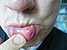 Each day I was up earlier than everyone else.  On this particular day, I bit through my lip while eating an orange.  I decided to take a picture of my poor lip, and things went downhill from there.