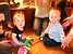 Jill had the wrong setting on the camera...but here's Finnlee and Colum playing together.